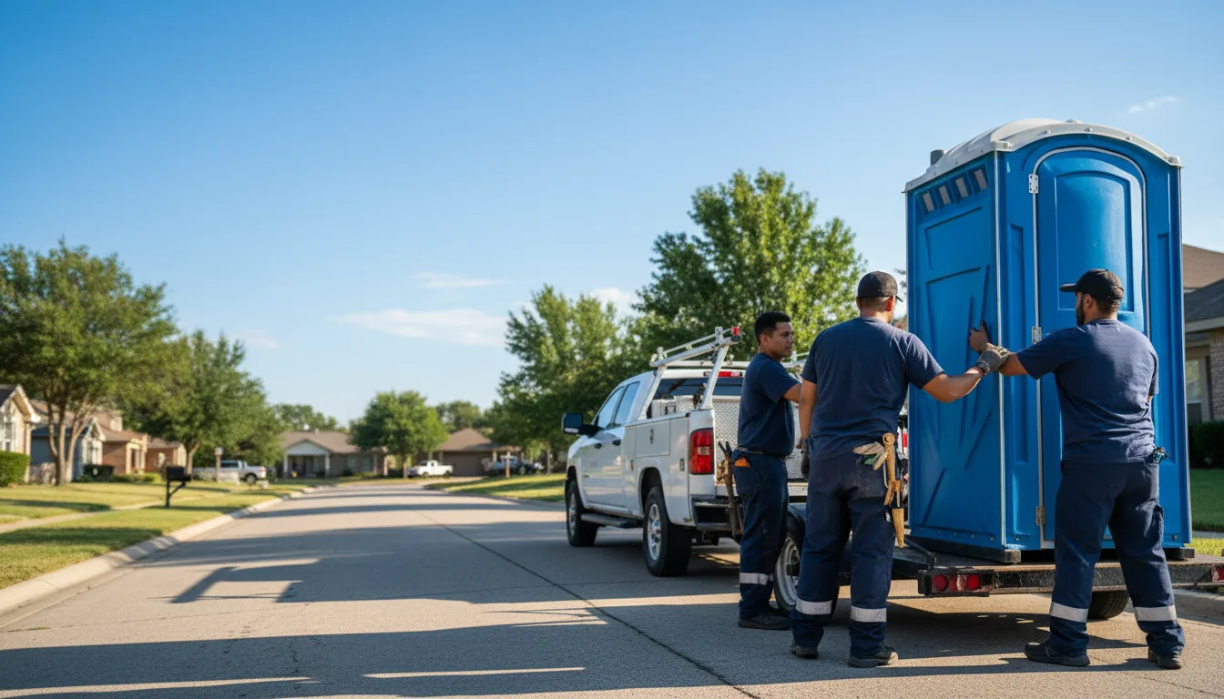 Portable Toilet Rental in Harwood, MO near me